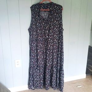 Chaps Floral Maxi Dress
